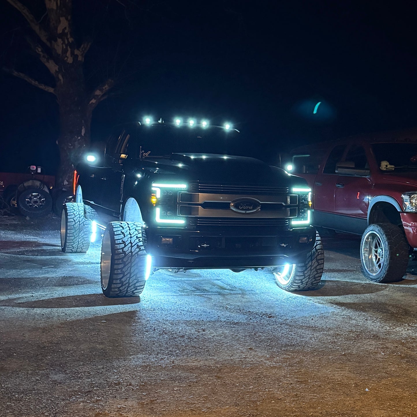 Rootie Customs 17" 5-Row Ultra-Bright LED Wheel Lights (12V)