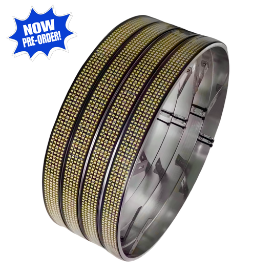 Rootie Customs 17" 5-Row Ultra-Bright LED Wheel Lights (12V)