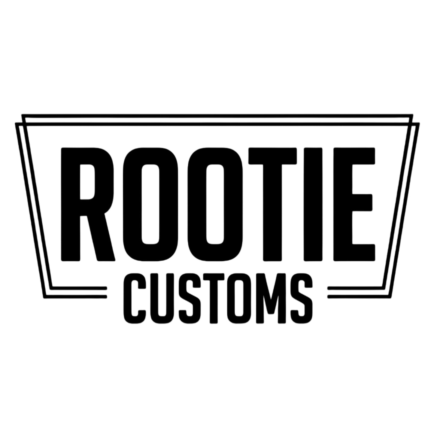 Rootie Customs Logo Decal